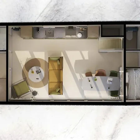 Special, Compound Group Accommodation, 100 M. From The Sea 펜션 잔드보르트
